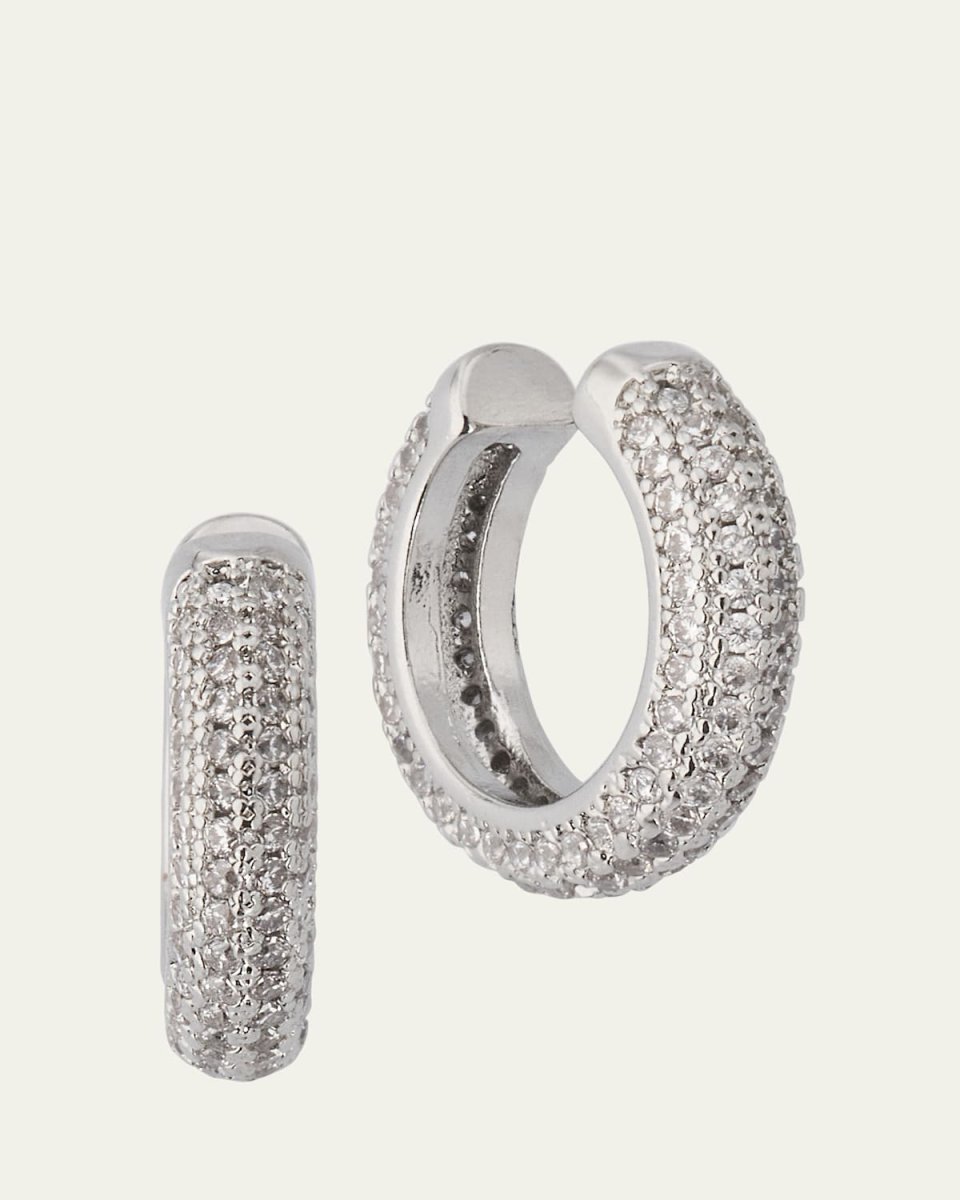 Micro Pave Ear Cuff, Set of 2